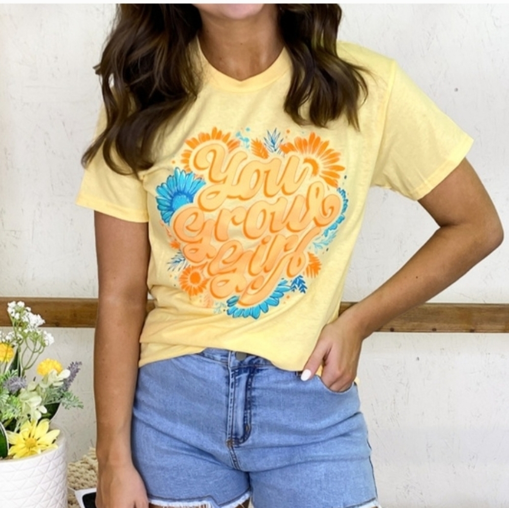 NEW You Grow Girl Tee